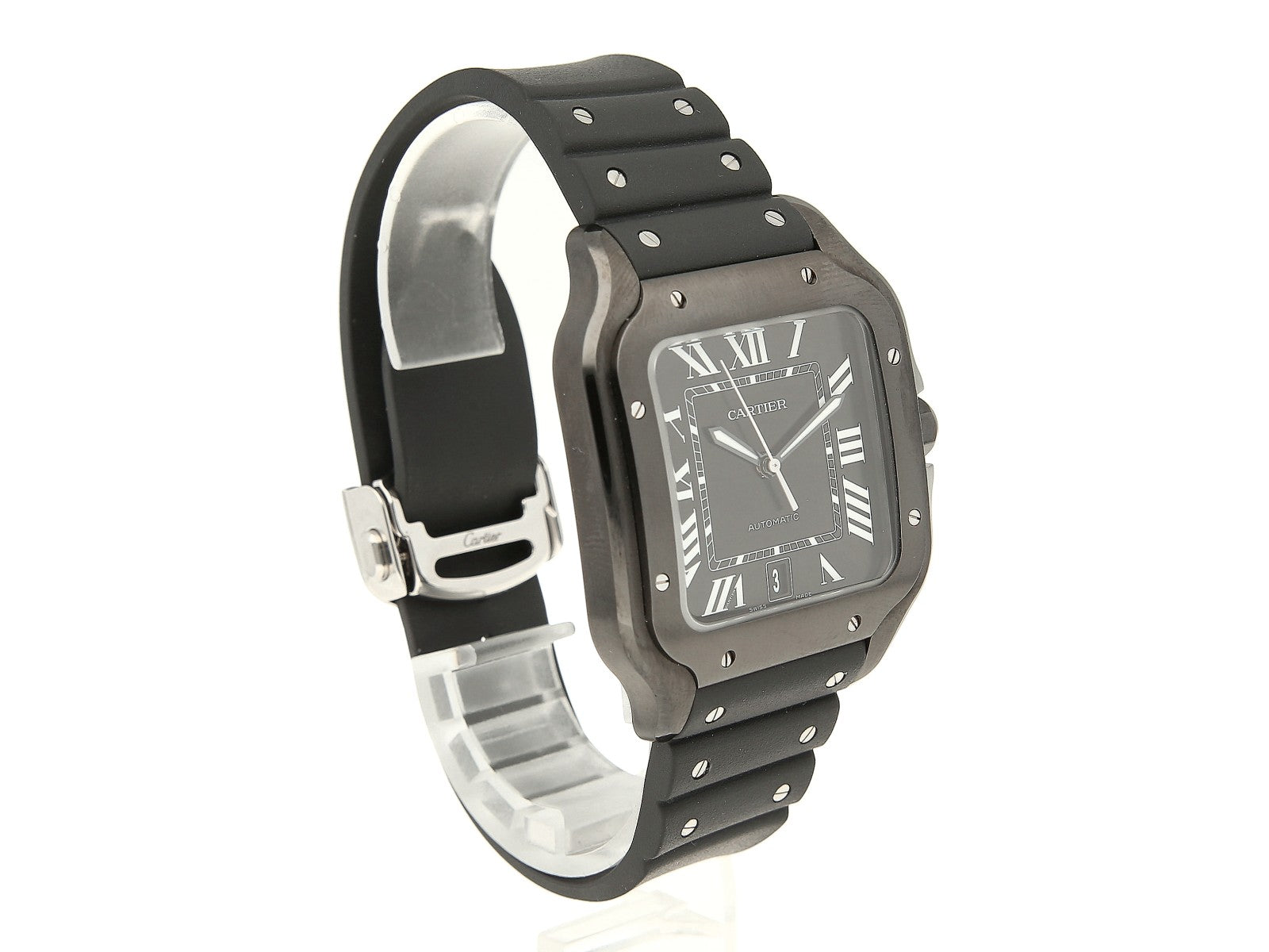 Cartier Santos Black