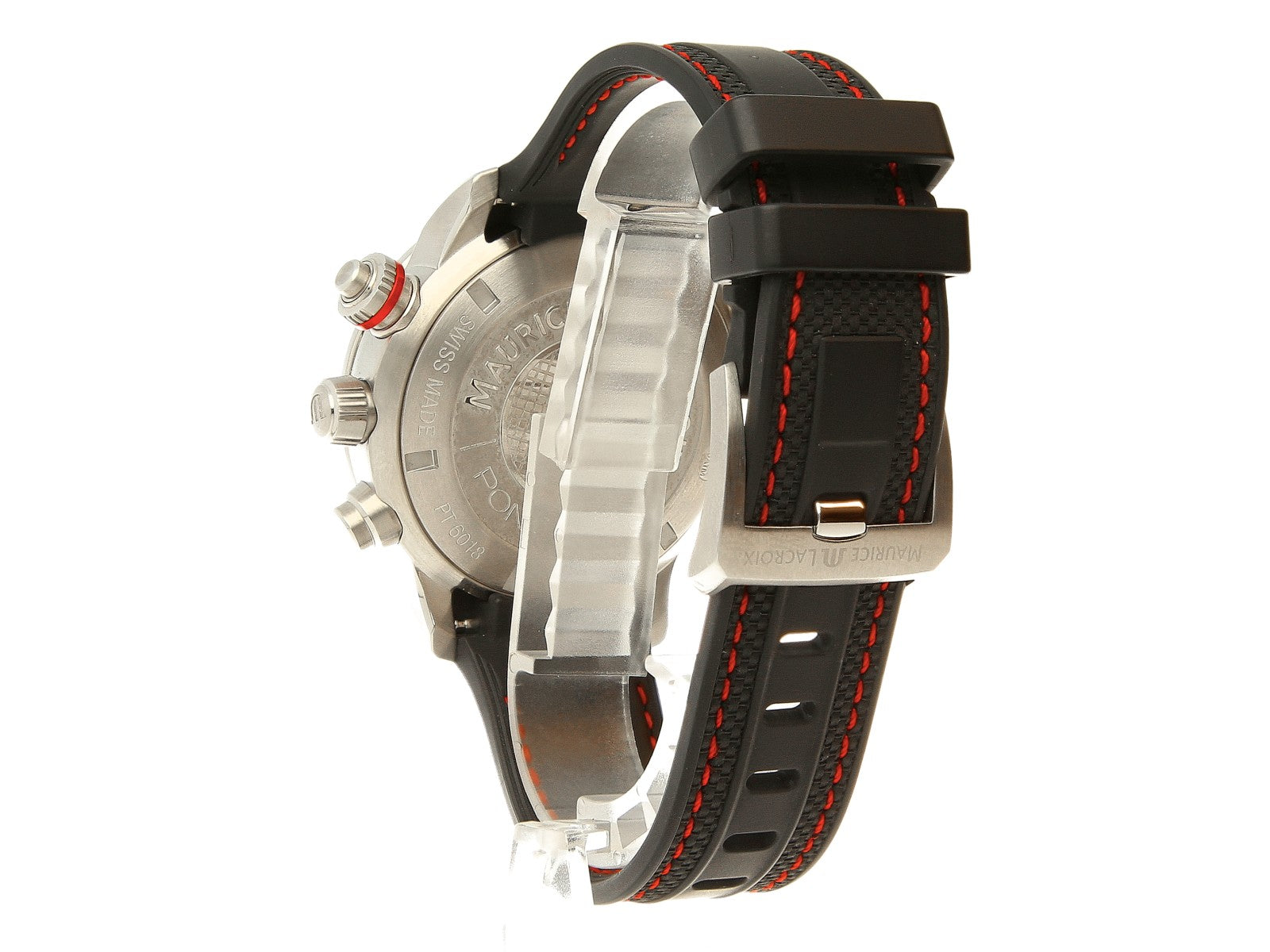 Maurice Lacroix - Pontos S (Schwarz/Rot)