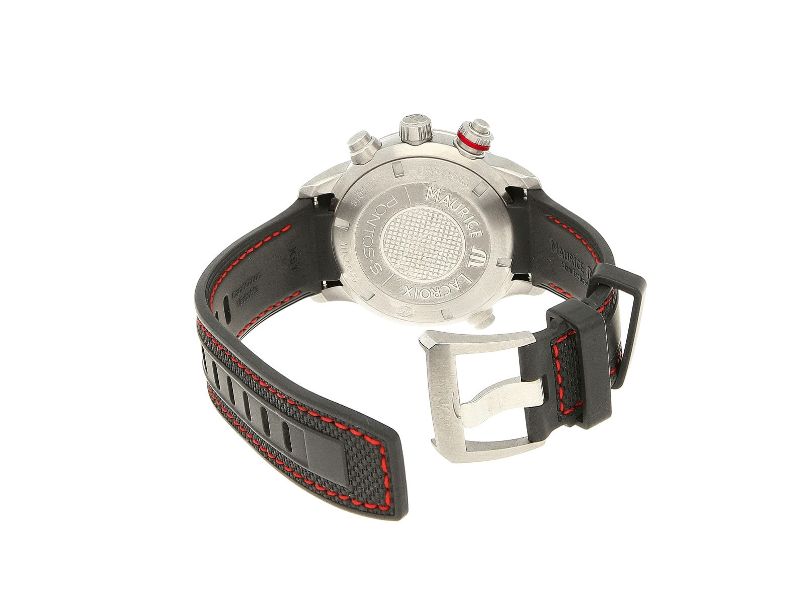 Maurice Lacroix - Pontos S (Schwarz/Rot)