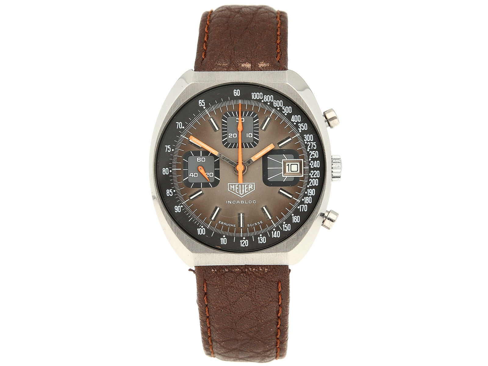 Heuer - Chronograph Incabloc