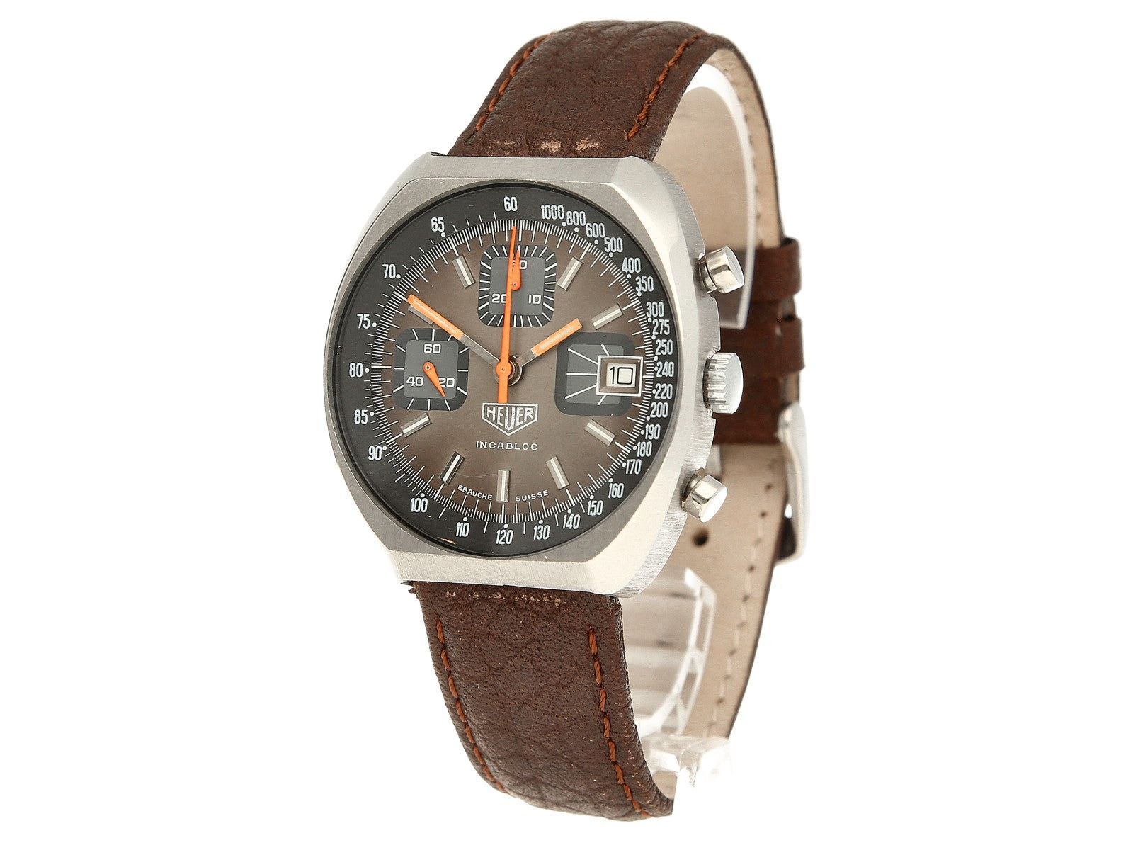 Heuer - Chronograph Incabloc