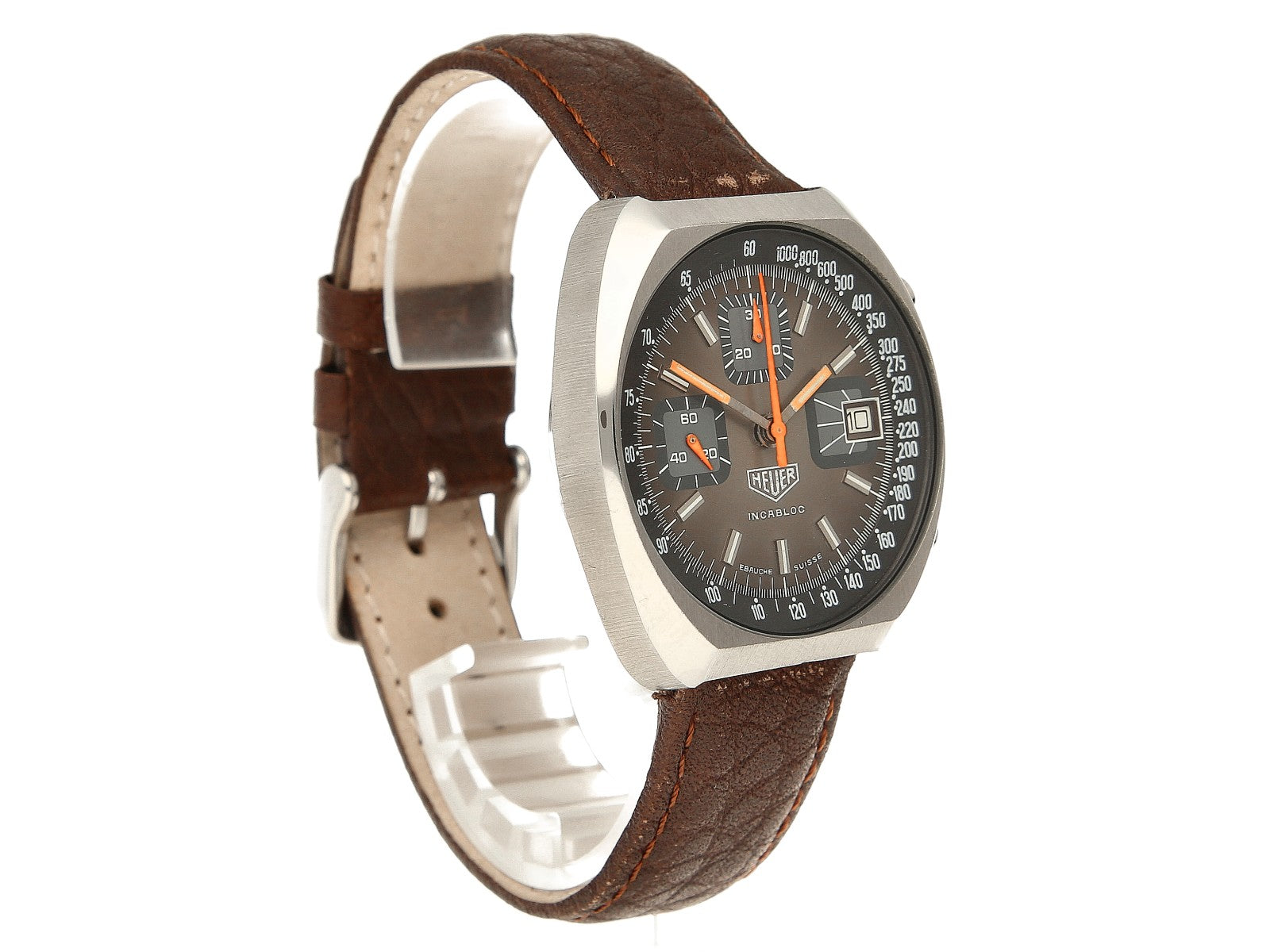 Heuer - Chronograph Incabloc