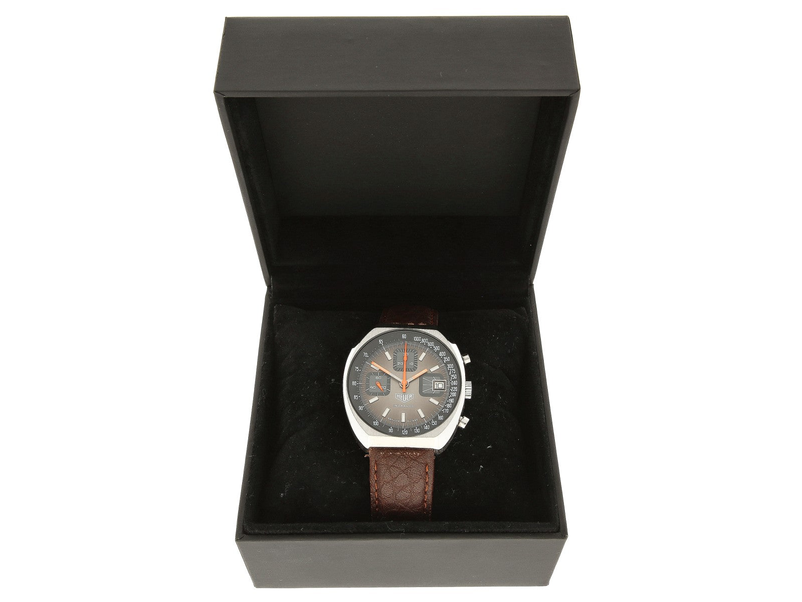 Heuer - Chronograph Incabloc