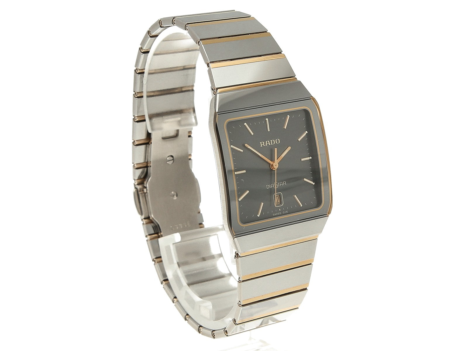 Rado-Gold Mantel Herrenuhr Mit Datum Diastar Anatom Ref