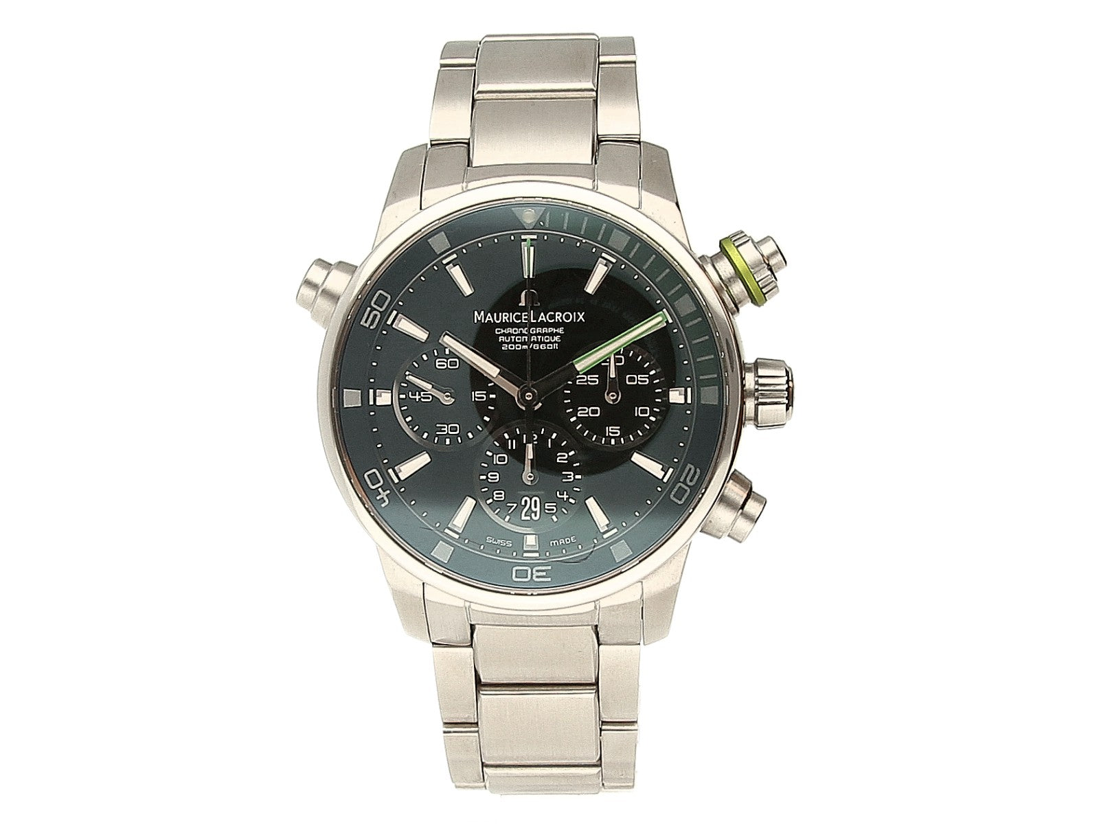 Maurice Lacroix - Pontos S (Schwarz/Grün)