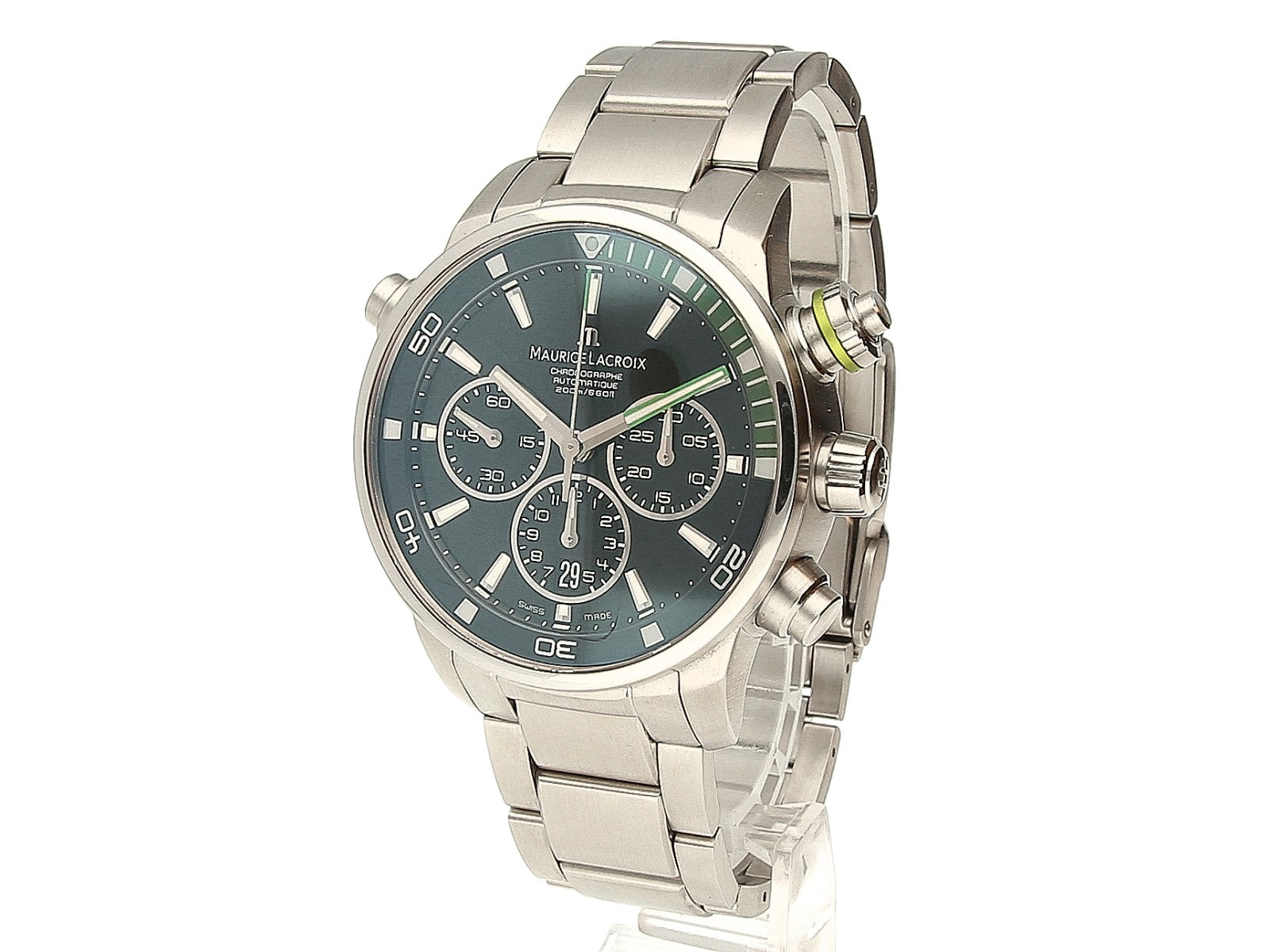 Maurice Lacroix - Pontos S (Schwarz/Grün)
