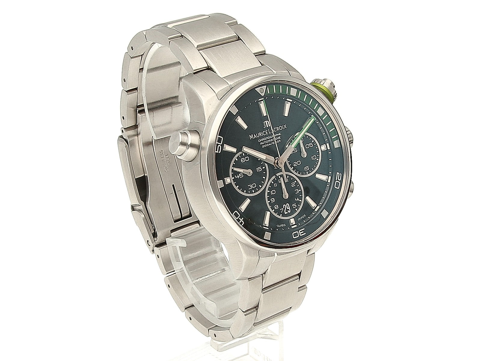 Maurice Lacroix - Pontos S (Schwarz/Grün)
