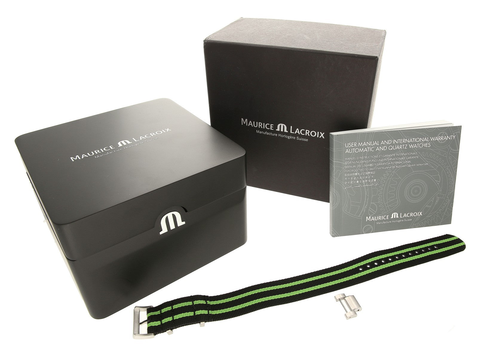 Maurice Lacroix - Pontos S (Schwarz/Grün)
