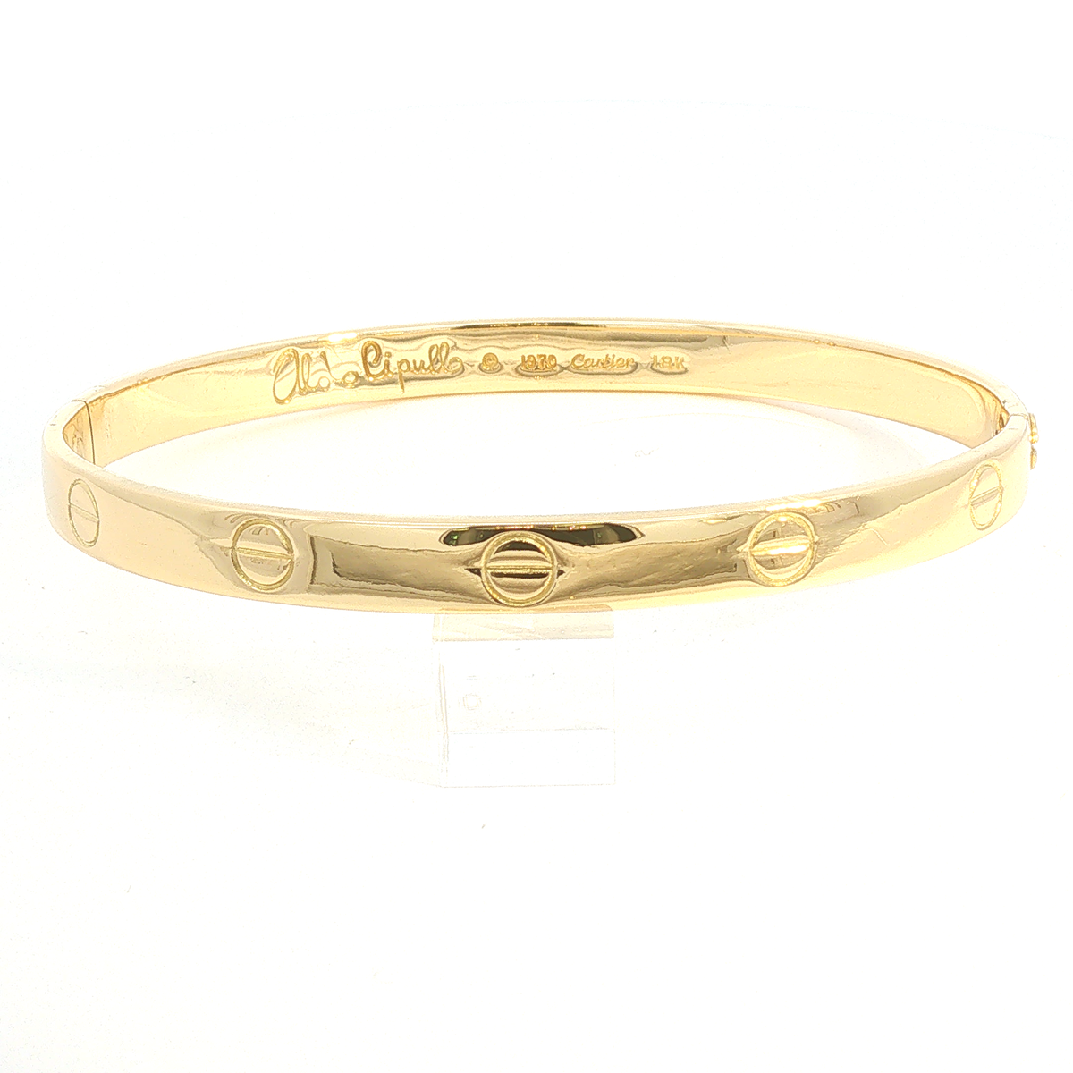 Cartier LOVE Armreif – Aldo Cipullo, 18 Karat Gelbgold, um 1970