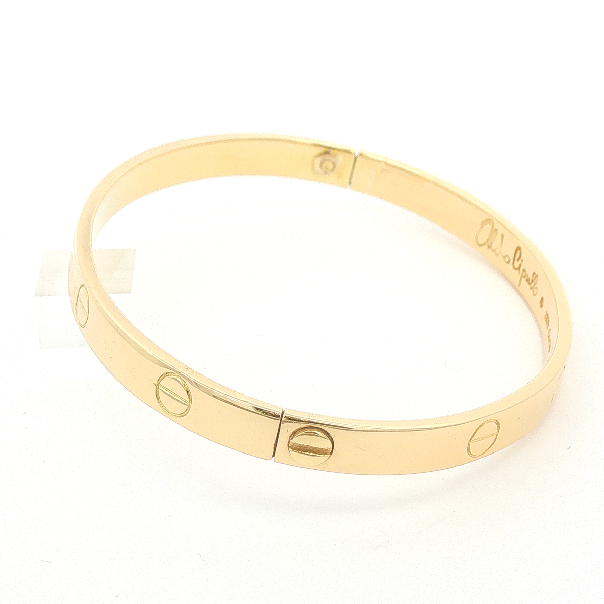 Cartier LOVE Armreif – Aldo Cipullo, 18 Karat Gelbgold, um 1970