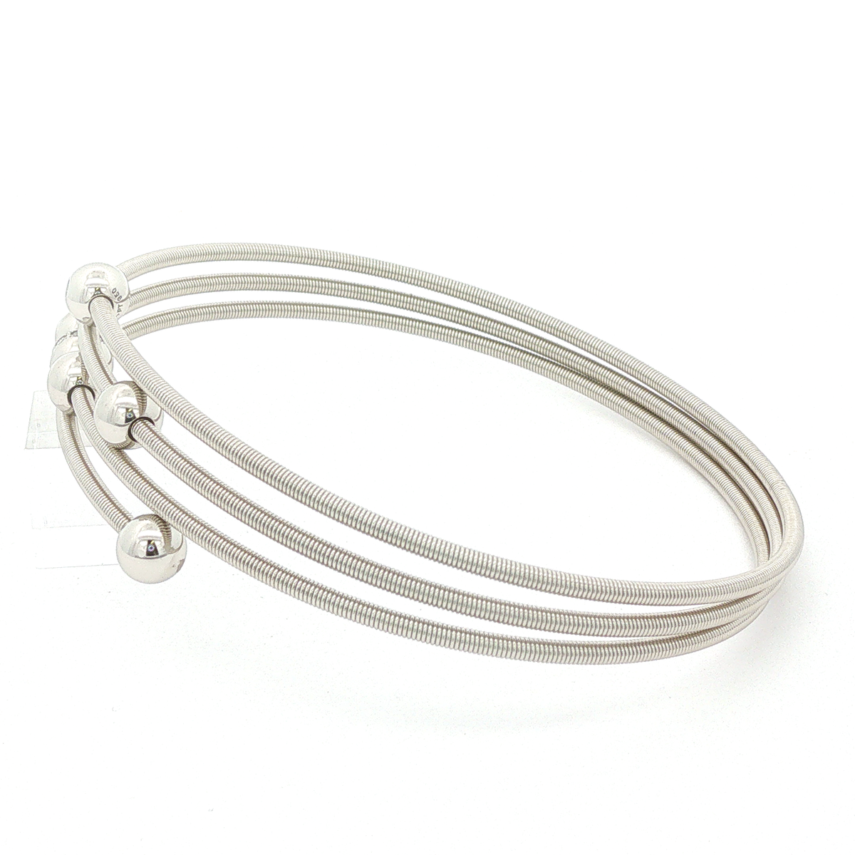 Niessing Colette C Embrace Armreif 3-fach – Platin 950 mit 0,12 ct Brillanten