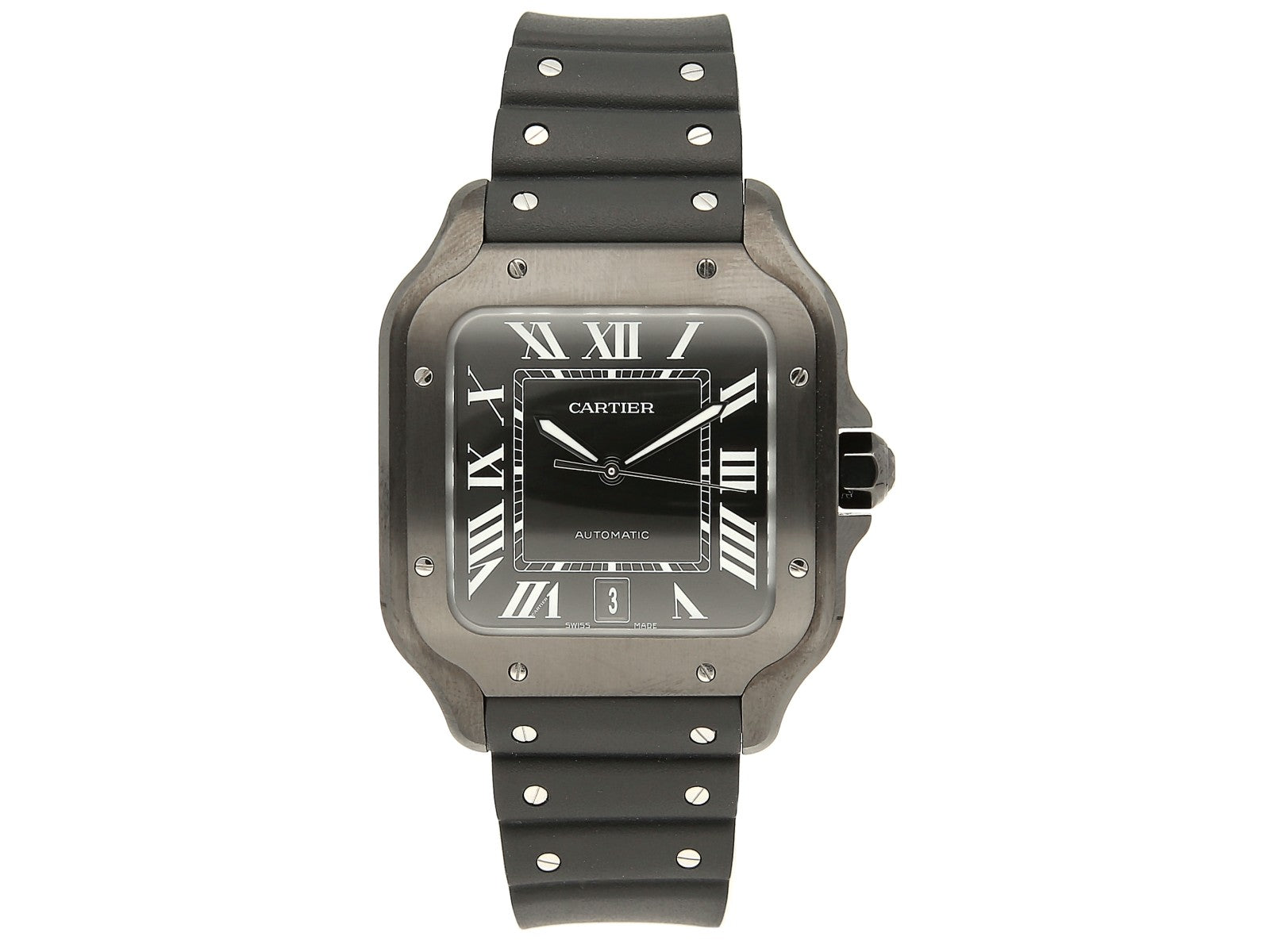 Cartier Santos Black