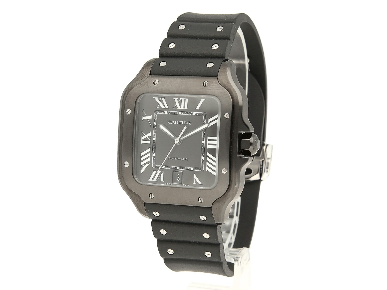 Cartier Santos Black
