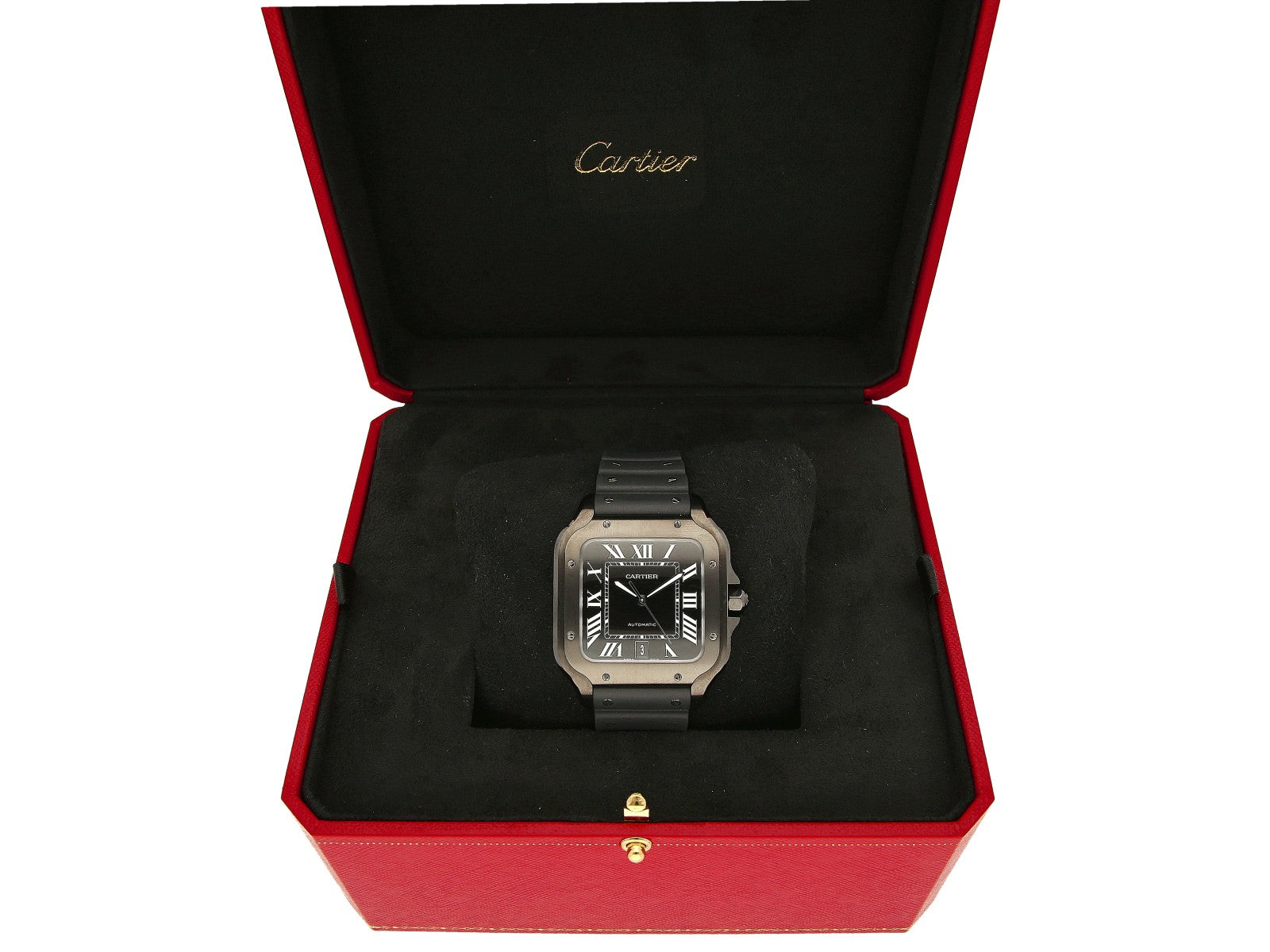 Cartier Santos Black
