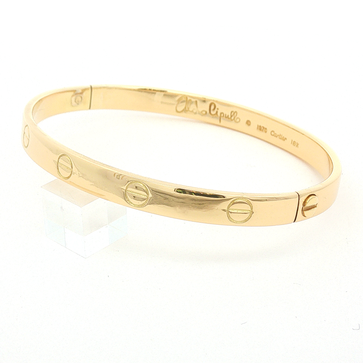 Cartier LOVE Armreif – Aldo Cipullo, 18 Karat Gelbgold, um 1970