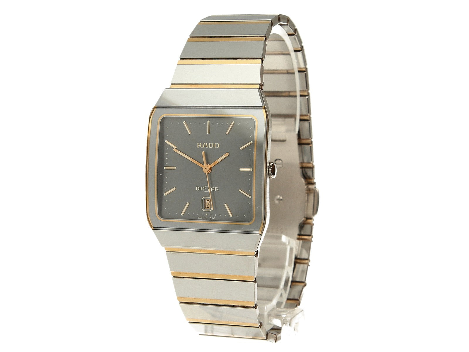 Rado-Gold Mantel Herrenuhr Mit Datum Diastar Anatom Ref